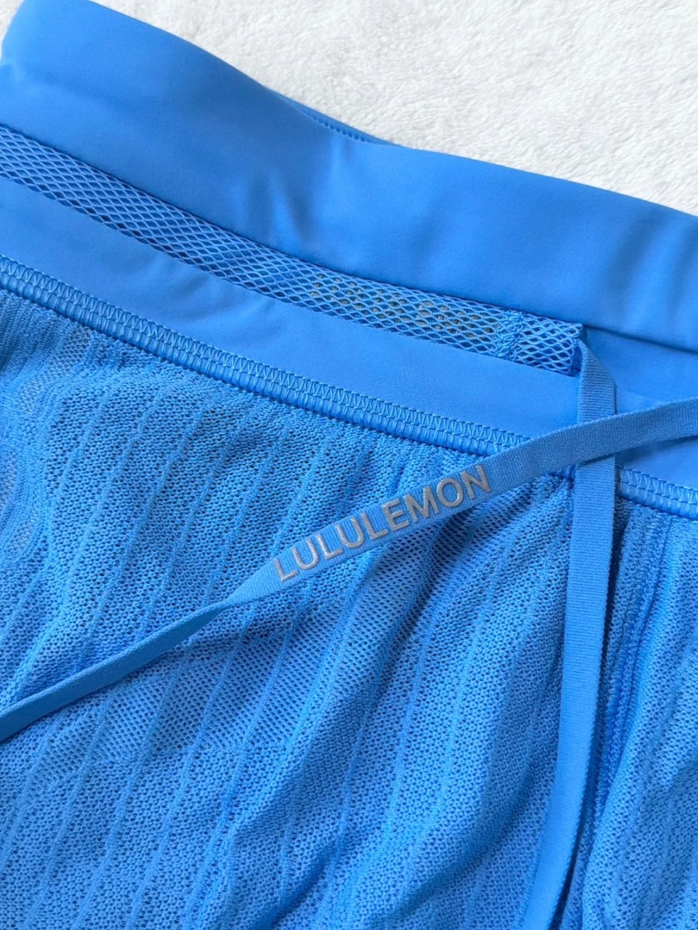 NWT Lululemon Fast & Free Airflow Mid-Rise Running Short 3 – Pool Party – Size 4 - Picture 5 of 11